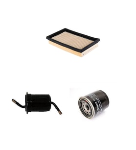 Filtre Bakım Seti Mazda 323 1.6 Benzin 1990-1994 Hava + Yağ f. + Yakıt Filtre Sardes