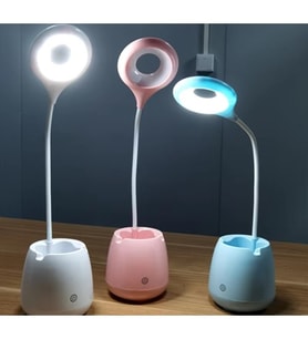 Halka LED USB Şarjlı Masa Lambası