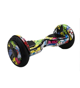ZMOS Smart Elektrikli Kaykay Hoverboard 10 inch Scooter Şişme Teker Akıllı Otomatik Dengeli Desen2