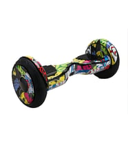 ZMOS Smart Elektrikli Kaykay Hoverboard 10 inch Scooter Şişme Teker Akıllı Otomatik Dengeli Desen2