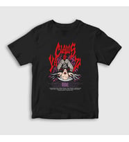 Presmono Unisex Çocuk Siyah Aki Claws Of Ya Zi Street Fighter T-Shirt 478961tt