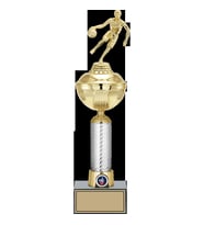 ODAK KUPA - Figürlü Kupalar - Basketbol Kadın Figürlü Kupalar FG-057 B - 42 cm