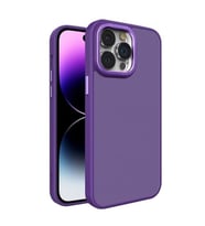 Coverzone ?phone 13 Pro Max ile Uyumlu K�?e Korumal? Buzlu Saydam Metal �er�eveli � Darbeye Dayan?kl?, Kamera Korumal?, Mat Arka Y�zey, Ultra ?nce ?effaf Koruma Telefon K?l?f?