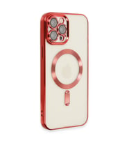 Apple İphone 12 Pro Max Kılıf Kross Magneticsafe Kapak - Kırmızı