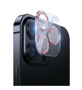 BİNANO IPHONE 12 PRO 3D PRO PEMBE CAMERA KORUYUCU