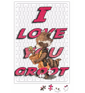 I Love You Groot Puzzle 240 Parça Yapboz