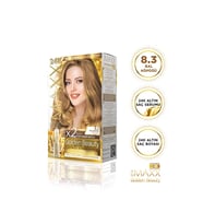 MAXX DELUXE Golden 24K Altın Içerikli Saç Boyası 8.3 Bal Köpüğü 2 Boyama