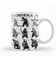 Robzilla Godzilla Years Kupa Bardak Porselen