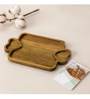 Northcity Akasya Ahşap Sunum Tepsisi 25x14x1.4 cm