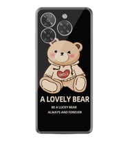 Era 30 Kılıf HD Resim Baskılı Lovely Bear StKd -094