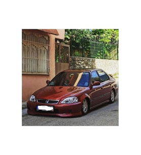 honda civic 1999-2001 uyumlu plastik typer ön tampon eki