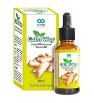Calm Way Zencefil Ekstresi Vitamin B6 Damla 30 ml