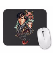 Sherlock The Game Is On Mouse Pad
