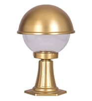 AVONNI BSU-68060-BSA-KOP Sarı Boyalı Dış Mekan Aydınlatma E27 Aluminyum Polikarbon Cam 30cm