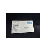 USA 1959 Fox Valley Stamp and Coin Club FDC Amerika Tren Temalı İlk Gün Zarfı