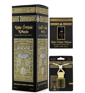 Kabe Örtüsü Kokusu 400ml - Kabe Örtüsü Kokusu 8Ml Araba Kokusu Cam Şişe - Kabe Örtüsü Alkolsüz Esans 3Ml