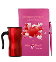 Sevgililer Gününe Özel Defter Kalem & Termos Mug Hediye Seti 31