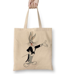 Looney Tunes Bugs Bunny The Magician Bez Çanta Uzun Saplı