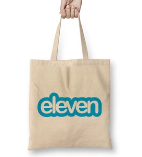 Stranger Things Eleven Twitter Logo Bez Çanta Uzun Saplı
