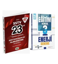 Sınıfçının Sesi ÖABT Sınıf + İndeks Eğitim Bilimleri 23+3 Deneme 2 li Set (Boş)