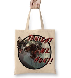 Tonight We Hunt League of Legends Bez Çanta Uzun Saplı