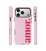 iPhone 17 Pro Max Vorian Çift Katmanlı Kılıf Amour Pink