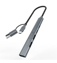 INCA IUTP-06T USB 3.0 TYPE-C 3.1 HUB 1 X USB 3.0 +2 X USB+TYPE-C+PD100W 2.0 ALUMINYUM KASA ÇOKLAYICI