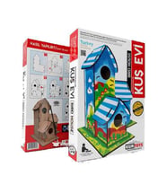 KUŞ EVİ 3 LÜ KUMTOYS - KUMTOYS