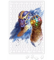 Thanos Infinity Gauntlet Puzzle 240 Parça Yapboz