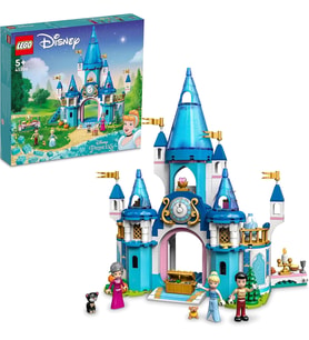 LEGO®  Disney Princess™ Sindirella ve Yakışıklı Prens’in Şatosu 43206-5 Yaş ve Üzeri Hayal Gücü Gen (Çok Renkli)