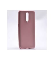 Oppo RX17 Pro Uyumlu Kılıf Zore Premier Silikon Kapak (Rose Gold Altın)