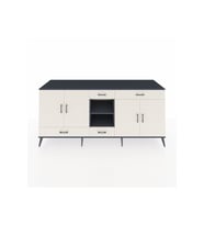 Kronos Konsol 5 Raflı 4 Çekmeceli 4 Kapaklı 220x59x99 Antrasit-Aytaşı/Aytaşı