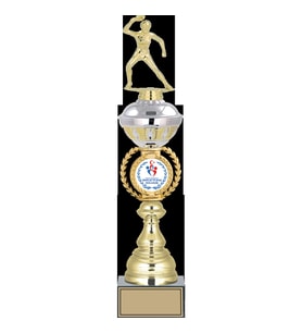 ODAK KUPA - Figürlü Kupalar - Masa Tenisi Kadın Figürlü Kupalar FG-066 B - 45 cm