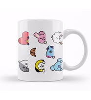 Bt21 Bts Kupa Bardak Porselen