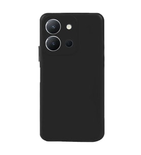 Vivo Y36 Kılıf Nano İçi Kadife Silikon - Siyah