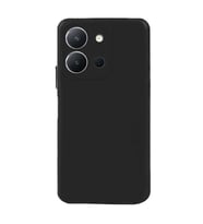 Vivo Y36 Kılıf Nano İçi Kadife Silikon - Siyah