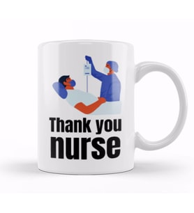 Nurses Day Kupa Bardak Porselen