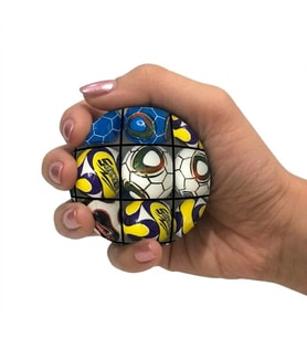 Can Spor Stres Topu Desenli 7,6cm