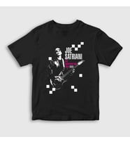 Presmono Unisex Çocuk Siyah Tour Gitarist Hediye Joe Satriani T-Shirt 551882tt