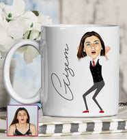 Kişiye Özel Karikatür Tasarım Kupa Bardak 95767
