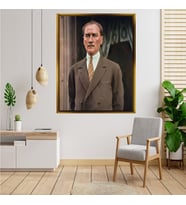 ÇERÇEVELİ ATATÜRK TABLO S786