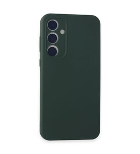 Samsung Galaxy A35 5g Kılıf First Silikon - Koyu Yeşil