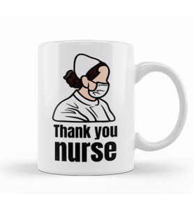 Nurses Day Kupa Bardak Porselen