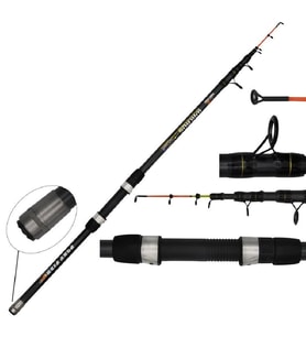 TELESKOPİK TEKNE KAMIŞI PORTFİSH WALRUS TELEBOAT 185CM 200-300GR