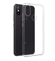 Xiaomi Mi Mix 3 Kılıf Şeffaf Süper Silikon Kılıf (Renksiz)