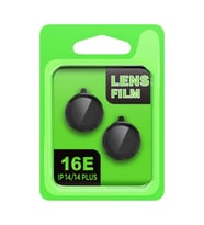 Newface Apple iPhone 16E Raze Metal Kamera Lens - Siyah