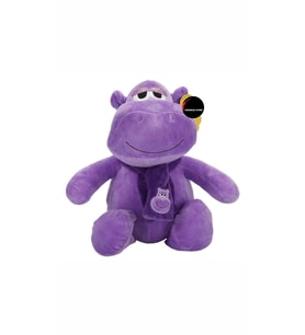 Sevimli Su Aygırı Peluş Oyuncak Hediyelik Uyku Arkadaşı 25 cm (Çok Renkli)