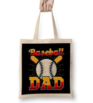 Baseball Dad Awesome Coach & Parent Bez Çanta Uzun Saplı