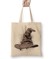 Harry Potter The Word Sorting Hat Bez Çanta Uzun Saplı