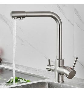 Venita İnox Arıtmalı Mutfak Bataryası 3 Yollu Dual Flow